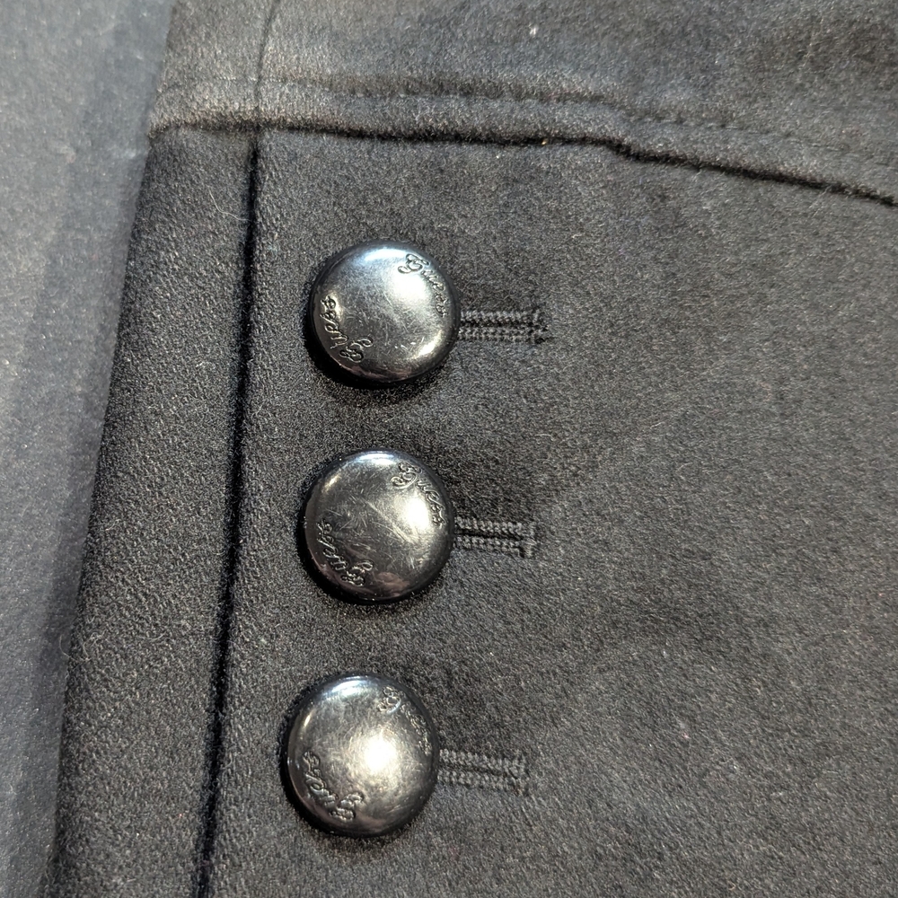 Guess Women's Charcoal Double-Breasted Trench Coat - Picture 5 of 7